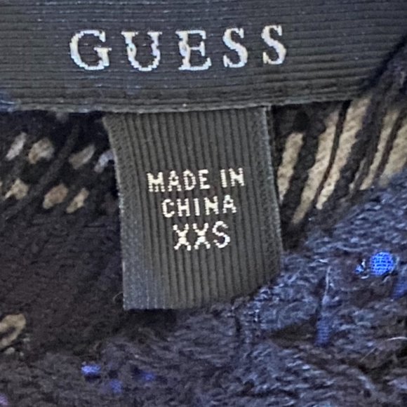 Guess Flowy Floral Top with Lace Detailing - Picture 4 of 8